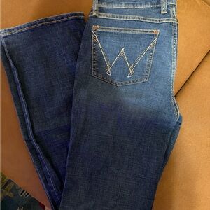 Wrangler Women's Boot Cut Jeans in Deep Blue